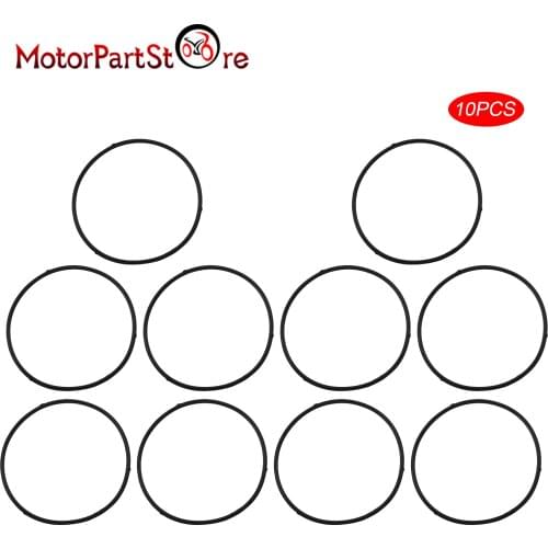 10 Pcs O-Ring Float Bowl Gasket For Huayi RuiXing Honda GX200 GX160 GX110 MTD 951-11589 16010-ZE1-812 Lawn Mower