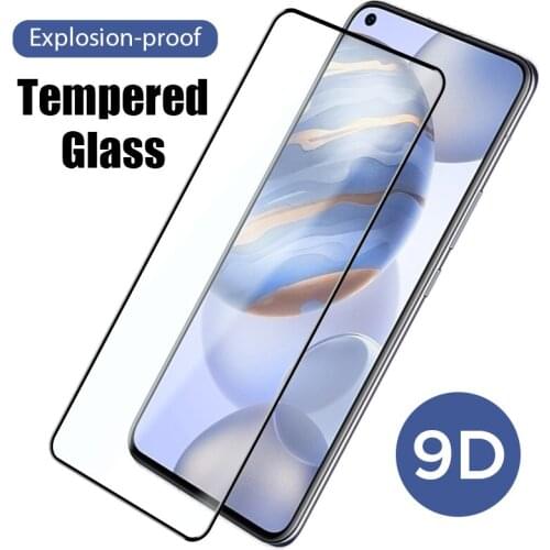 9D 3pcs Full Protective Glass For Honor 30 10 20 S lite Screen Protector On honor X10 20Pro 30S V30 30i 20S Tempered Glass Film