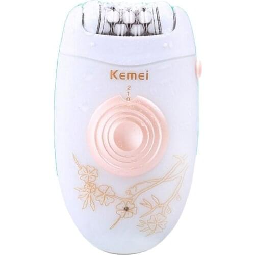 2in1 epilator women electric hair removal bikini trimmer female epilator face depilation depilatory 220-240V,Wireless use