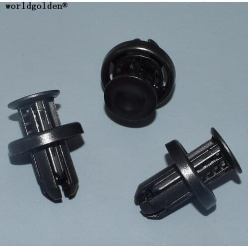 Worldgolden 10pcs auto fasteners Bumper Retainer for Honda#91505-TM8-003(91505TM8003)