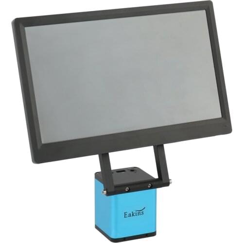 202 SONY IMX290 1080P FHD Industrial Electronic Video Microscope Autofocus CS C Mount Measuring Camera+11.6 Inch LCD Monitor