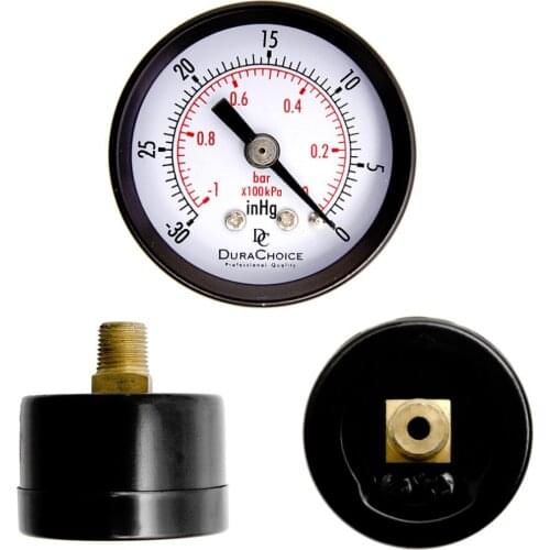 Digital tire Vacuum Pressure Gauge Meter Double Scale manometer Stable Performance Dial Size Copper Alloy Crimped Casing
