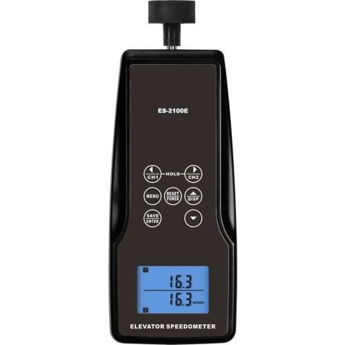 Elevator Speedometer ES-2100E Digital Speedometer Inspection of Elevator Measurement Data Can Be Printed Directly