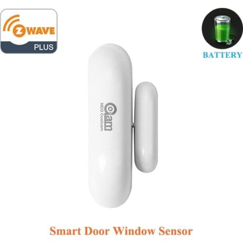 NEO COOLCAM Z-wave Plus Smart Door Window Sensor EU Alarm Home Security Wireless Remote Automation,Work with Google Home Alexa