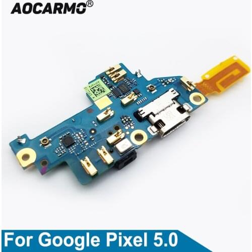 Type-C USB Charging Port Charger Dock Antenna Connector Mic Microphone Flex Cable Circuit Board For HTC For Google Pixel 5.0