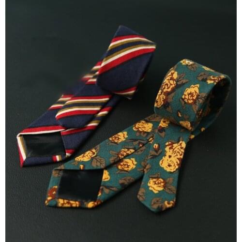 Unique Design Fashion Explosion Business Mens Korean Version 6CM Tie Accessories 2020 New Narrow Quality Cotton Decorative Tie