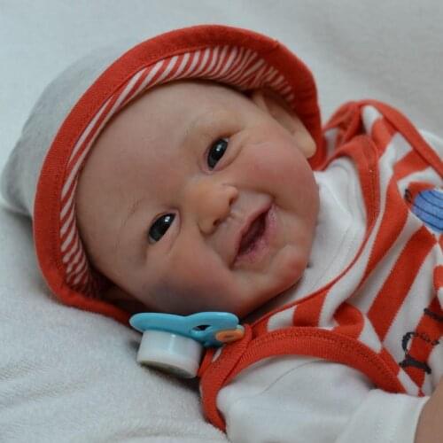 Miaio Bebe Reborn Kit 21 Inches Reborn Baby Vinyl Kit Phoenix Unpainted Unfinished Doll Parts DIY Blank Reborn Doll Kit