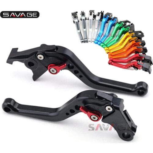 Short Clutch Brake Lever For SUZUKI GSF 650 1200 1250 Bandit GSX 650F GSX650F GSX1250FA GSX1400 Adjustable Leviers Moto