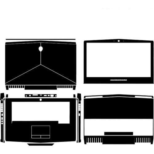 KH Laptop Sticker Skin Decals Cover Protector Guard for Dell Alienware M15 2018 ALW15C R4