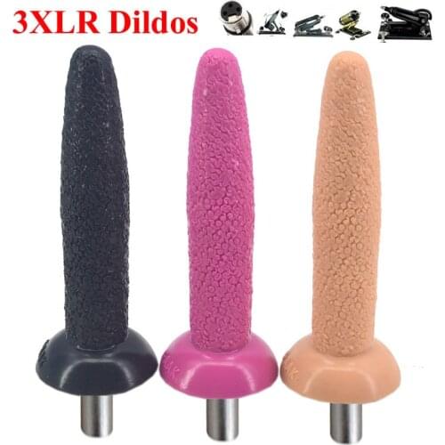 Y42 Entry Level Sex Machine Attachment 3XLR Accessories Dildos Suction Cup Sex Love Machine Products For Women For Man