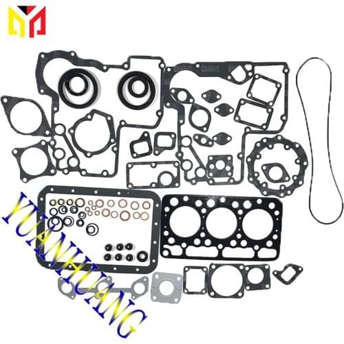 D750 Engine Full Gasket Kit Overhual Set For KUBOTA Excavator Tractor Diesel Cylinder Head