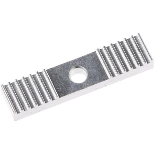 H7JA DIY GT2 Timing Belt Fixing Piece Tooth Pitch 2mm Clamp 9*40mm For 3D Printer