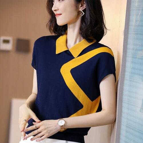 Женские полосатые футболки SABSTER China At AliExpress