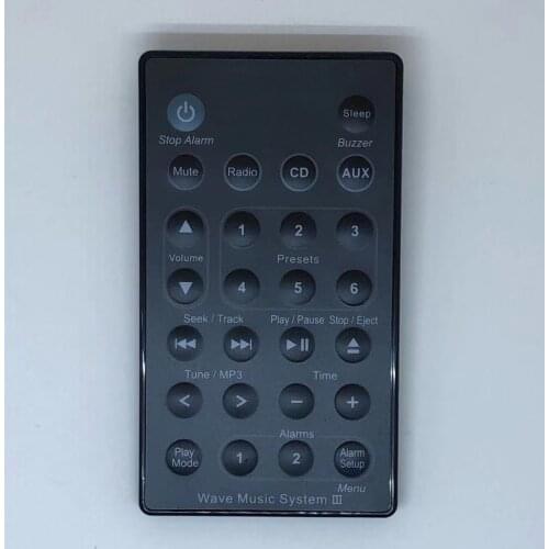 New Replacement For Boses Wave Music System III CD Remote Control AWRCC1 AWRCC2