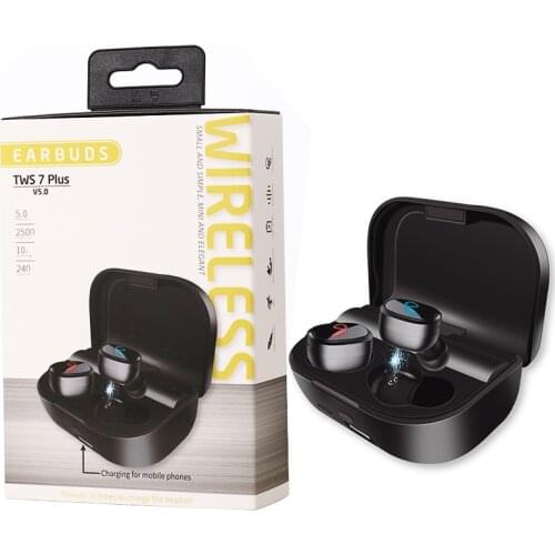 Stereo Sports Earphones Wireless Headphone Bluetooth 5.0 Earbuds Headsets With Microphone