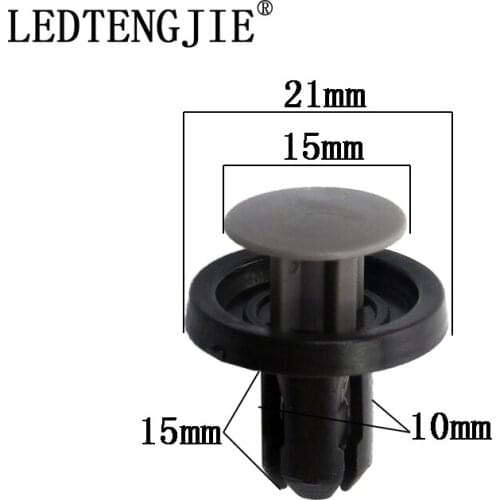 LEDTENGJIE Car Fastener Clip YT-3443 Bumper Piercing Fastener Clip Pusher Hole Rivet for All cars universal Repair Fasteners