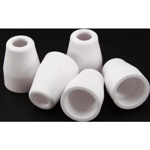 40Amp Air Plasma Cutting Ceramic Shield Cup for CUT40D CUT50D PT-31 LG40 Torch Gun 20pcs