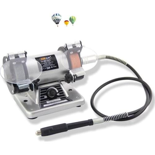 Household Desktop Grinder Speed Regulation Motor 220v Jade Polisher Multifunction Grinding Machine Small Grinder