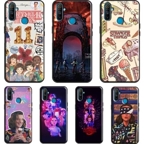 Stranger Things TV For OnePlus 9 Pro 8 Pro Nord 8T 9R Case For OPPO Realme 8 Pro Q3 6 7 Pro C15 C3 GT Cover