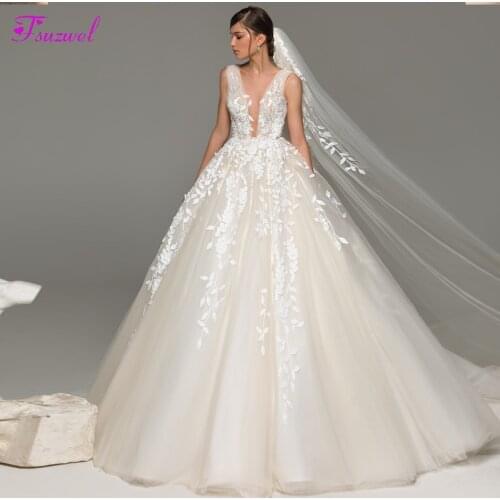Fsuzwel Wedding Dresses For A Magnificent Figure