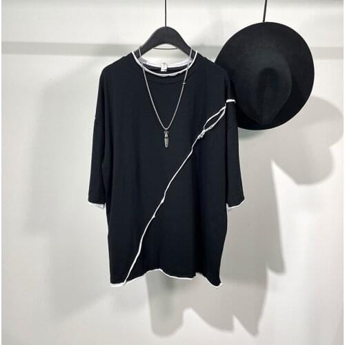 Owen Seak Men T Shirt Mens Clothing Hip Hop Tops Tees Summer High Street Women Solid Streetwear T Shirt