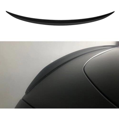 Glossy Black ABS Rear Trunk Spoiler Tail Wing Lip Splitter Diffuser for Mercedes Benz AMG W167 GLE53 Coupe 2019 2020 2021-2024