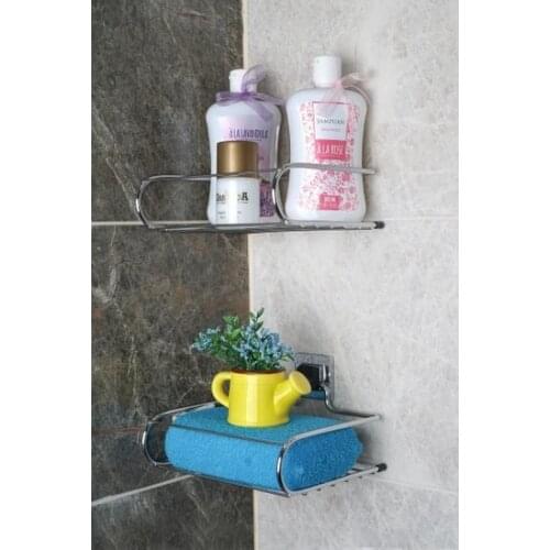 Hagen Strong Bonding Bathroom Mini Shelf Shampoo and Shower Attachment Shower Enclosure Wall Shelf