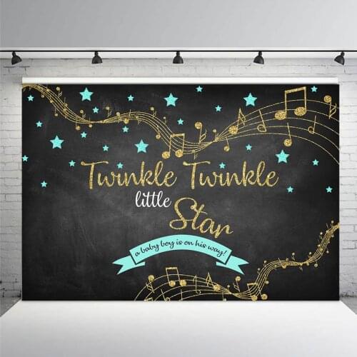 MEHOFOTO Photographic Backdrop Twinkle Star Baby Celebrate Communion Party Background Photocall Photo Studio Fabric Photobooth