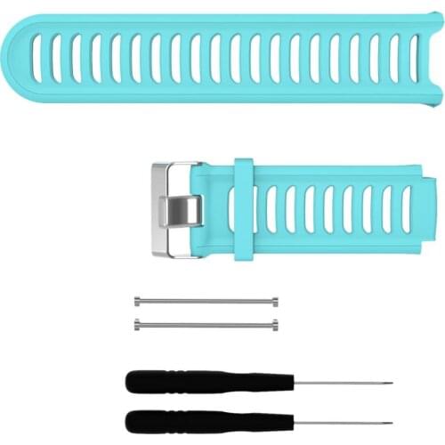 Soft Silicone Strap Replacement Watch Band For Forerunner 910XT