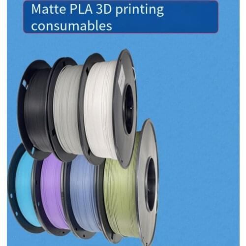 PLA Filament 3d Printing Extinction Matte1KG 1.75mmLine Plastic Strip Wire Rod Material Science Beautiful Texture Without Luster