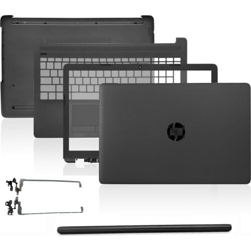 New Top Back Cover For HP 15-DA 15-DB 250 G7 255 G7 Laptop LCD Back Cover/Front Bezel/Hinges/Palmrest/Bottom Case Black