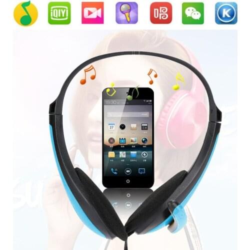 3.5mm Wired Gaming Headset Adjustable Noise Reduction Stereo Sound Headphones Earloop Computer Earpiece For Notebook Laptop PC