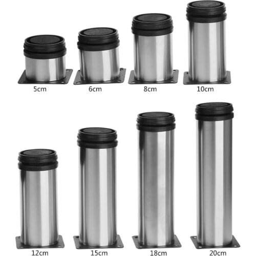 Stainless Steel Adjustable Table Support Feet For Furniture Cabinet Sofa Chairs