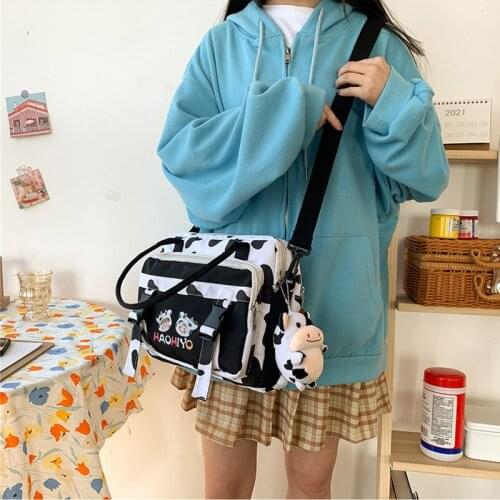 Lovely JK Girl bags fashion women Shoulder Bag Multifunctional female student school bag Teenage Girls travel bag messenger bag