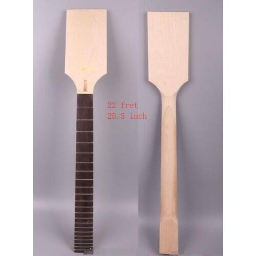Guitar neck Replacement paddle 22 Fret 25.5 inch For ST Tele Guitar