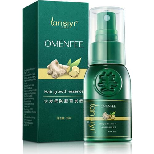 Ginger Hair Growth Spray Essential Oil Hair Loss Liquid Hair Growth Spray For Men Women Hair Care Tools