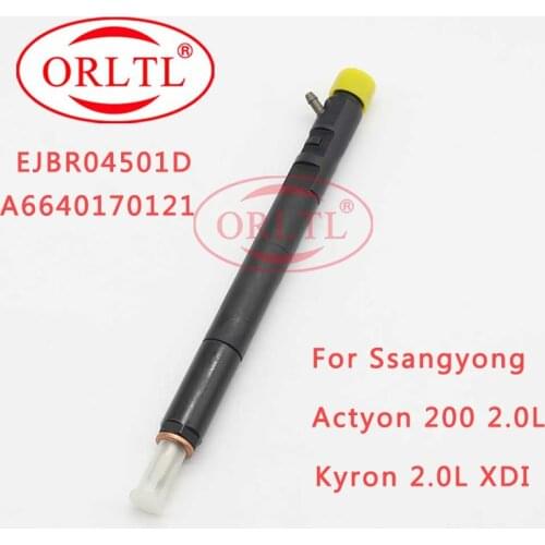 Ssangyong Injector EJBR04501D Diesel Nozzle A6640170121 Common Rail Auto Parts EJBR0 4501D For Actyon / Kyron