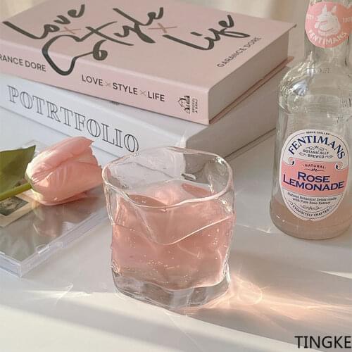 TINGKE Double Wall Glass Cups