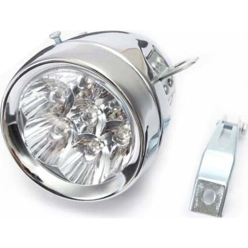 Vintage Retro Bicycle Bike Front Light Lamp 7 LED Fixie Bike Headlight