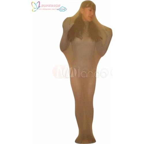 High Quality Halloween Carnival Party Halloween Flesh Full Body Zentai Suits