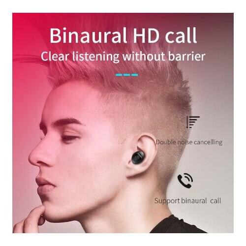 XG12 TWS Wireless Bluetooth 5.0 Earphone Stereo HIFI Sound Sport Earphones Handsfree In Ear Gaming Headset With Mic