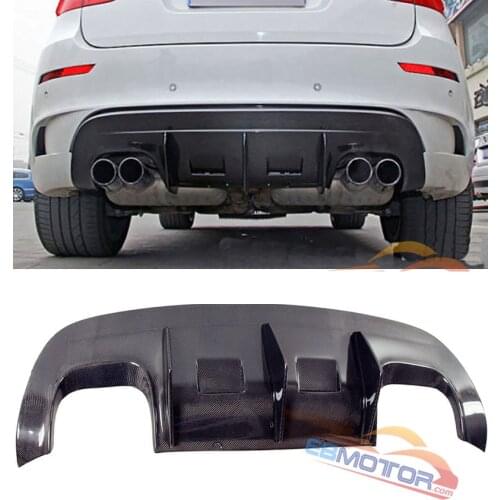 A TYPE Real carbon fiber rear diffuser spoiler for BMW E71 X6 2009-2014 B370