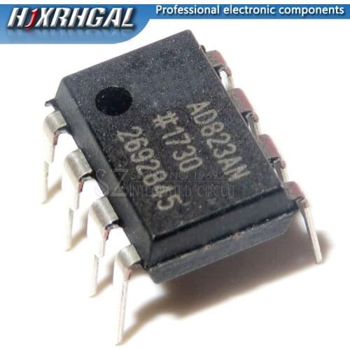 1PCS AD823ANZ AD823 DIP8 DIP Dual, 16 MHz, Rail-to-Rail FET Input Amplifier AD823AN