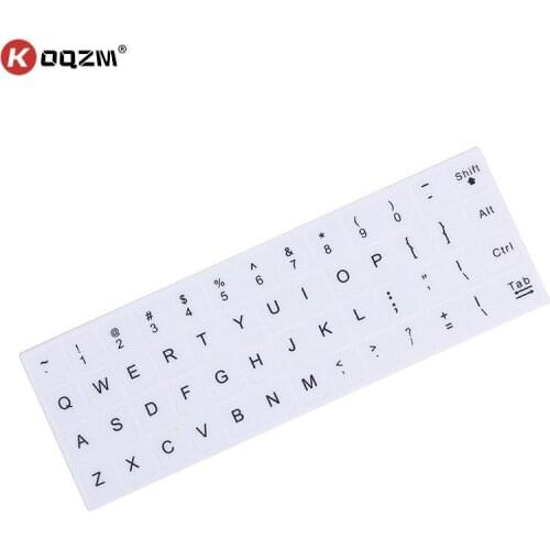 1Pcs Wear-resistant Keyboard Stickers English Letter Replacement For Laptop PC For Any PC Keyboard Or Laptop