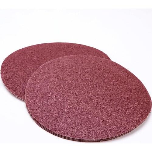 Utoolmart 10pcs 225mm Sandpaper Sheets Silicon Carbide Non-porous Round Abrasive Hook and Loop Sanding Disc Grit 40~1200