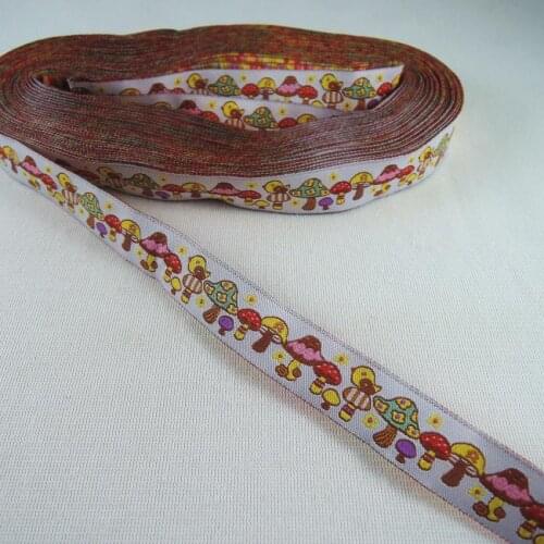 5/8" 16mm 100% Polyester Woven Jacquard Ribbon DIY Handmade Materials, Sewing Accessories Ribbons Trim Trimming 10yard/lot CX04