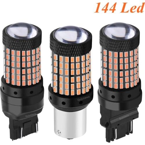 1156 BA15S P21W 1157 BAY15D P21/5W 3157 3156 T20 7443 W21/5W 7440 W21W BAU15S 144 Led Bulb Car Brake Light Auto Reverse Lamp