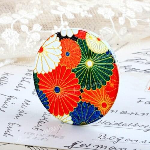 2Pcs 45mm Unique 3D Embossed Big Round Handmade pattern Wood Cut Pendant make Necklaces, Bracelets,Brooch-(WI-4)