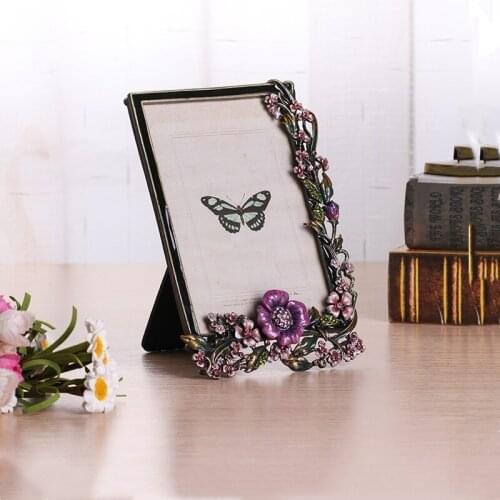 6 Inch Creative Metal Photo Frame Living Room Ornaments