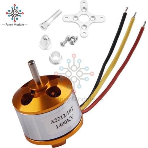 A2212 930KV 1400KV 2200KV 2700KV Brushless Motor for Aircraft Plane Multi-copter RC Quad Rotor Multicopter Motor